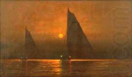 unknow artist C.S. Dorion sailing at dusk china oil painting image